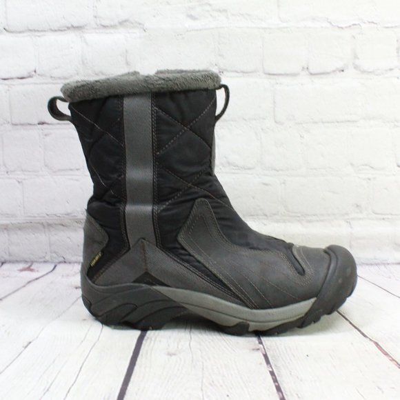 KEEN Black Keen Dry Warm 200 Gram Insulated Winter Boots Size 9.5